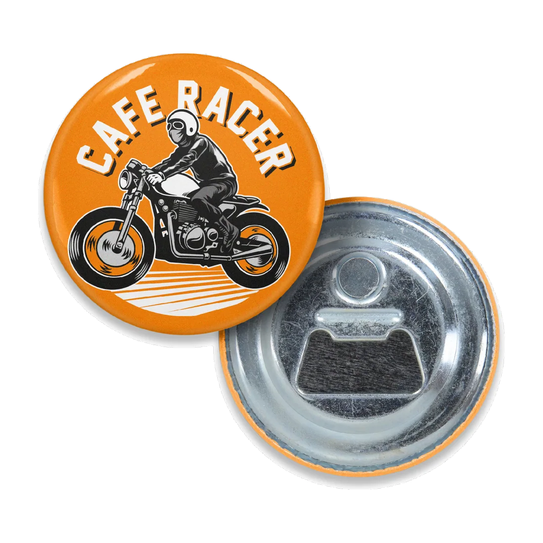Custom round bottle opener