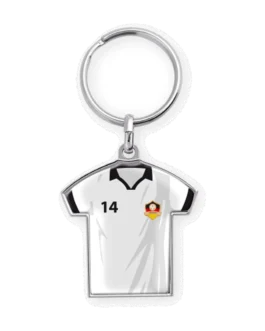 Custom sports shirt keyring