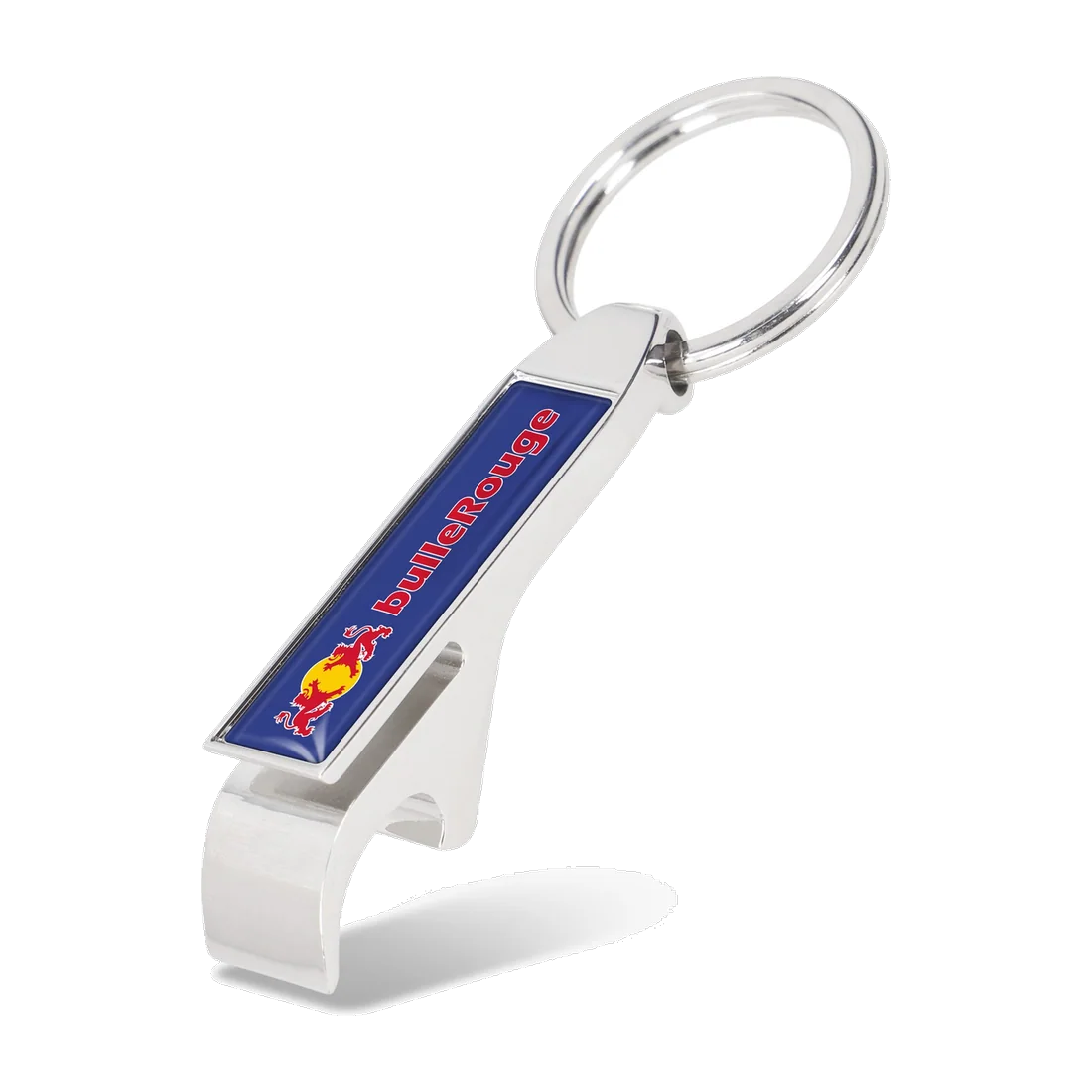 Custom metal bottle opener keyring