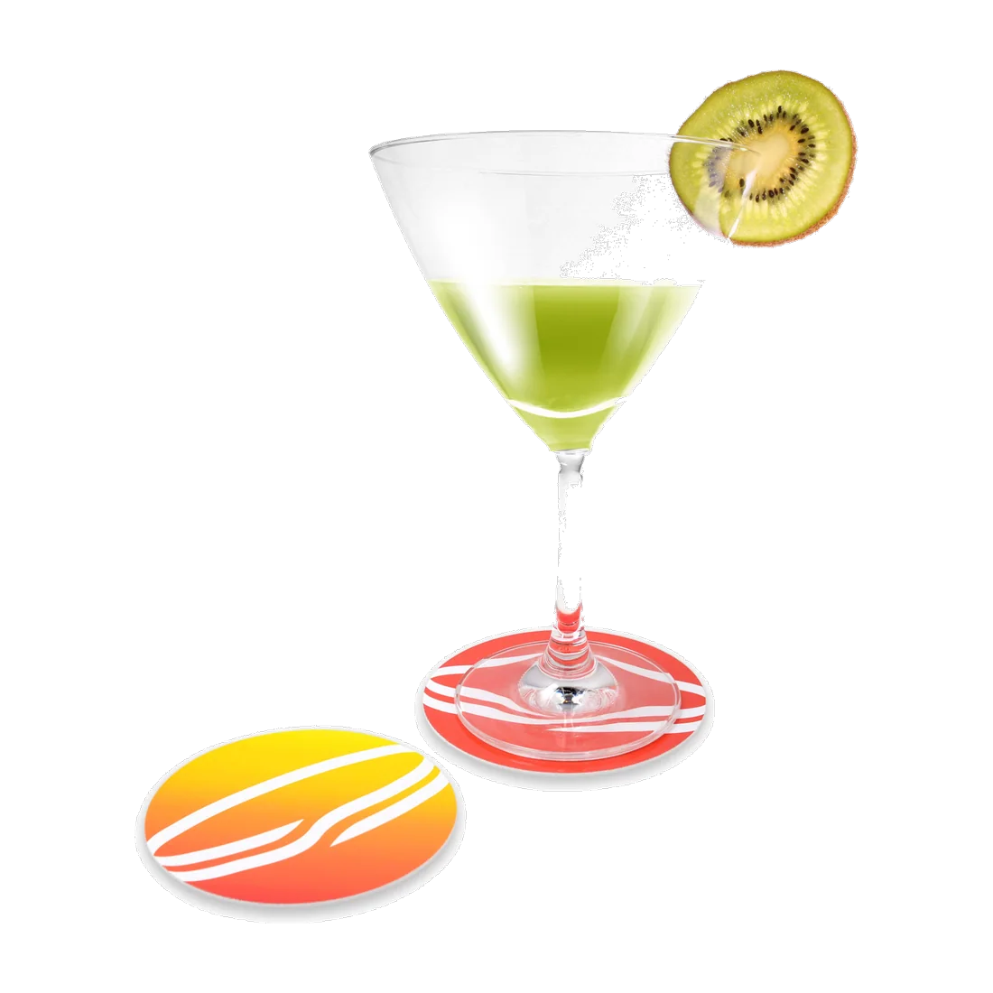 Custom round coaster