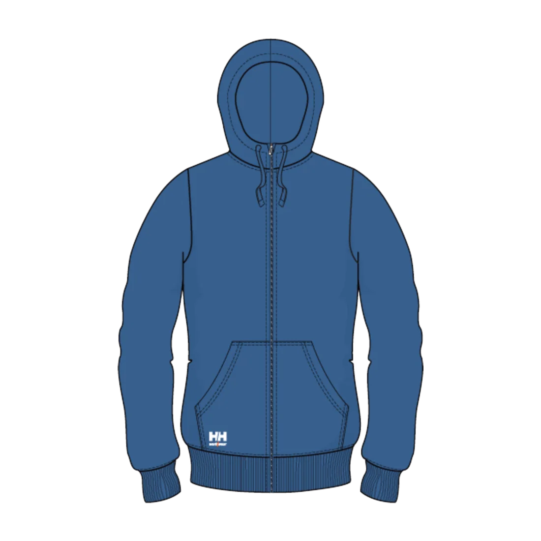 Sweat zippé à capuche de travail Classic 2.0 personnalisable Helly Hansen