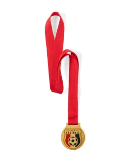 Custom smooth gold medal 5 cm
