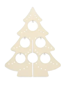 Décoration de sapin en bois, customisable – Silueta
