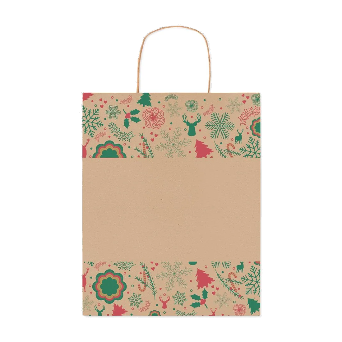 Sac en papier cadeau moyen personnalisable Bao Medium