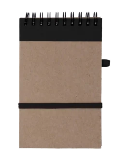 Bloc-notes recyclé et stylo, customisable – Sonora