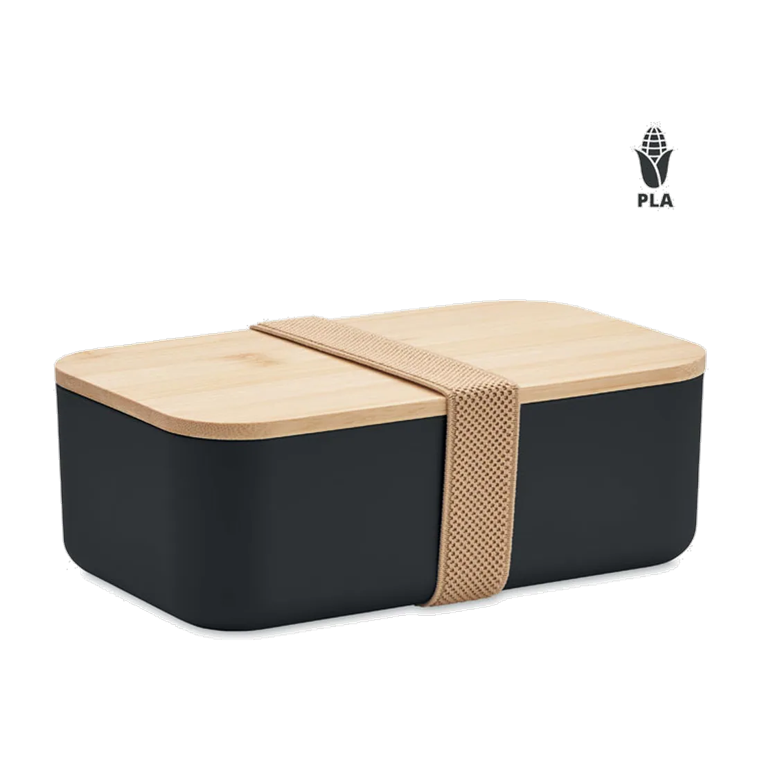 Boîte à lunch maïs PLA 1000ml, customisable – Beibabox