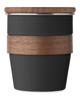 Gobelet simple paroi 350 ml, customisable – Walnut