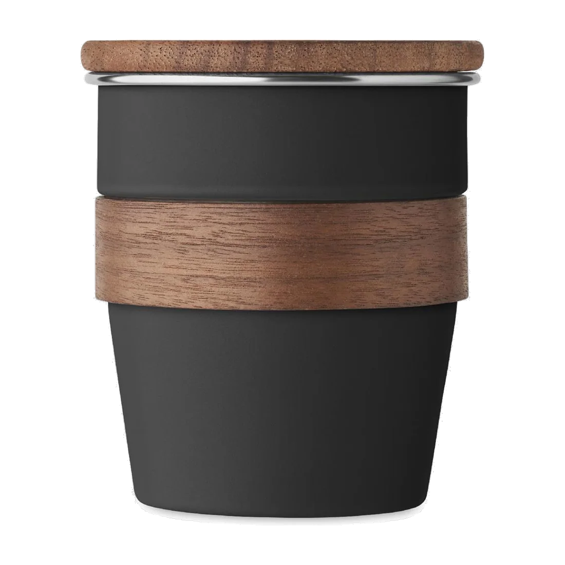 Gobelet simple paroi 350 ml, customisable – Walnut