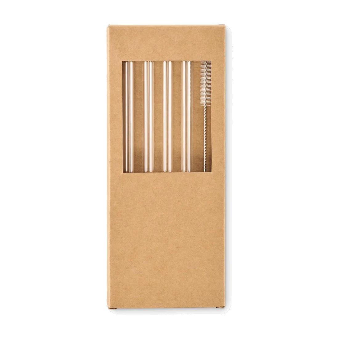 4 pailles verre réutilisables, customisable – Glaw