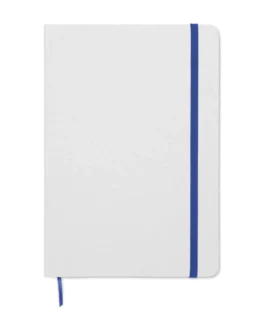 Carnet A5 à couleur révélée personnalisable Route White
