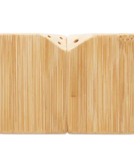 Set sel et poivre en bambou personnalisable Both