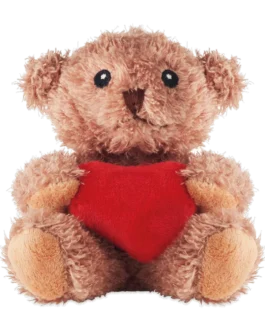 Ours peluche avec cœur personnalisable Cuddle