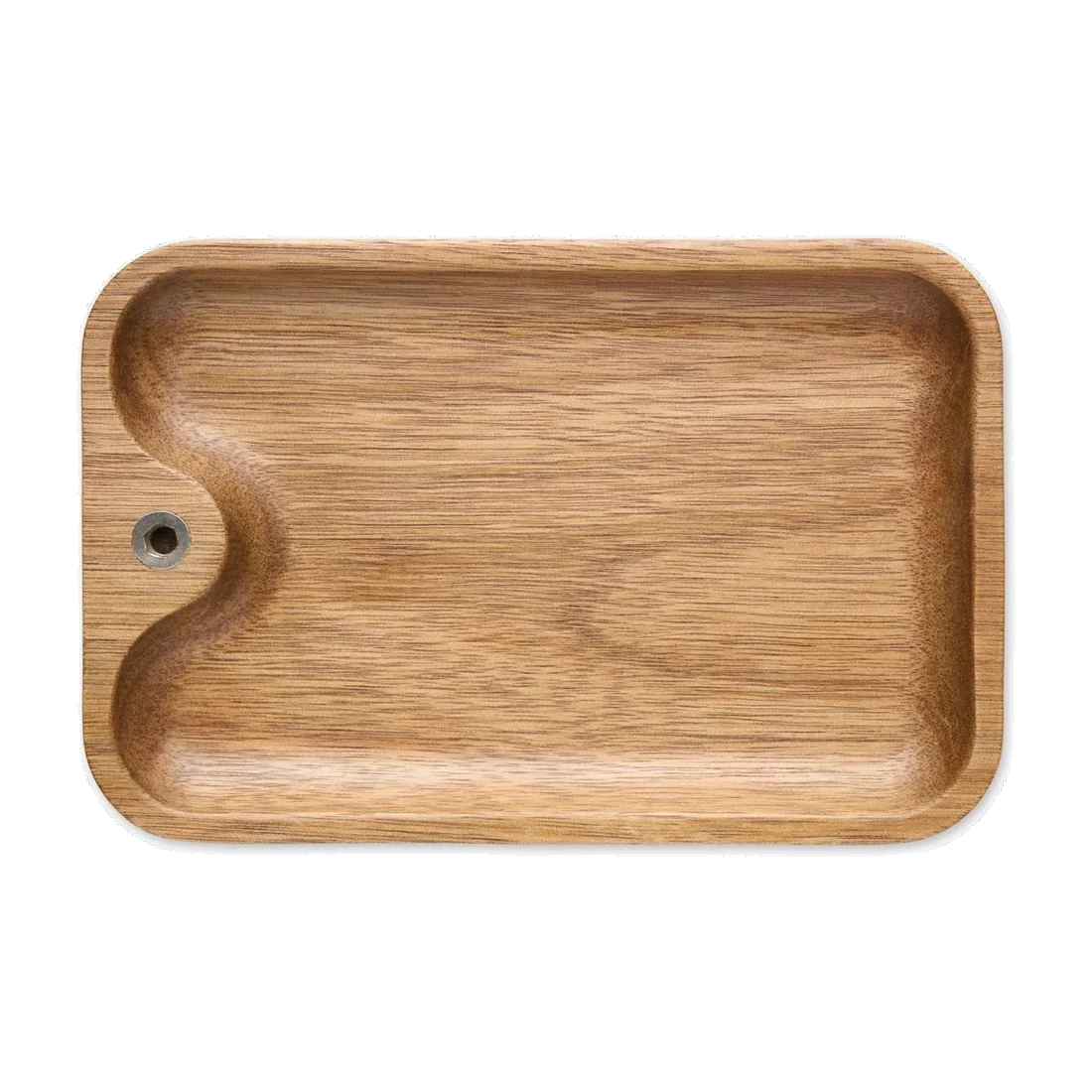 Vide poches en bois d'acacia personnalisable Branca