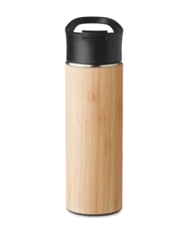 Bouteille bambou double paroi, customisable – Nanda