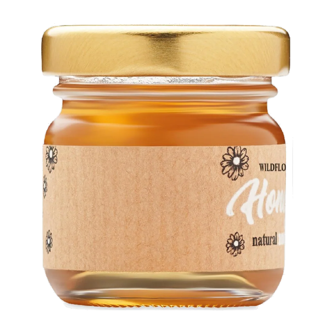 Miel de fleurs sauvages 50 gr, customisable – Bumle