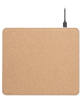 Tapis de souris chargeur liège, customisable – Wireless Matty