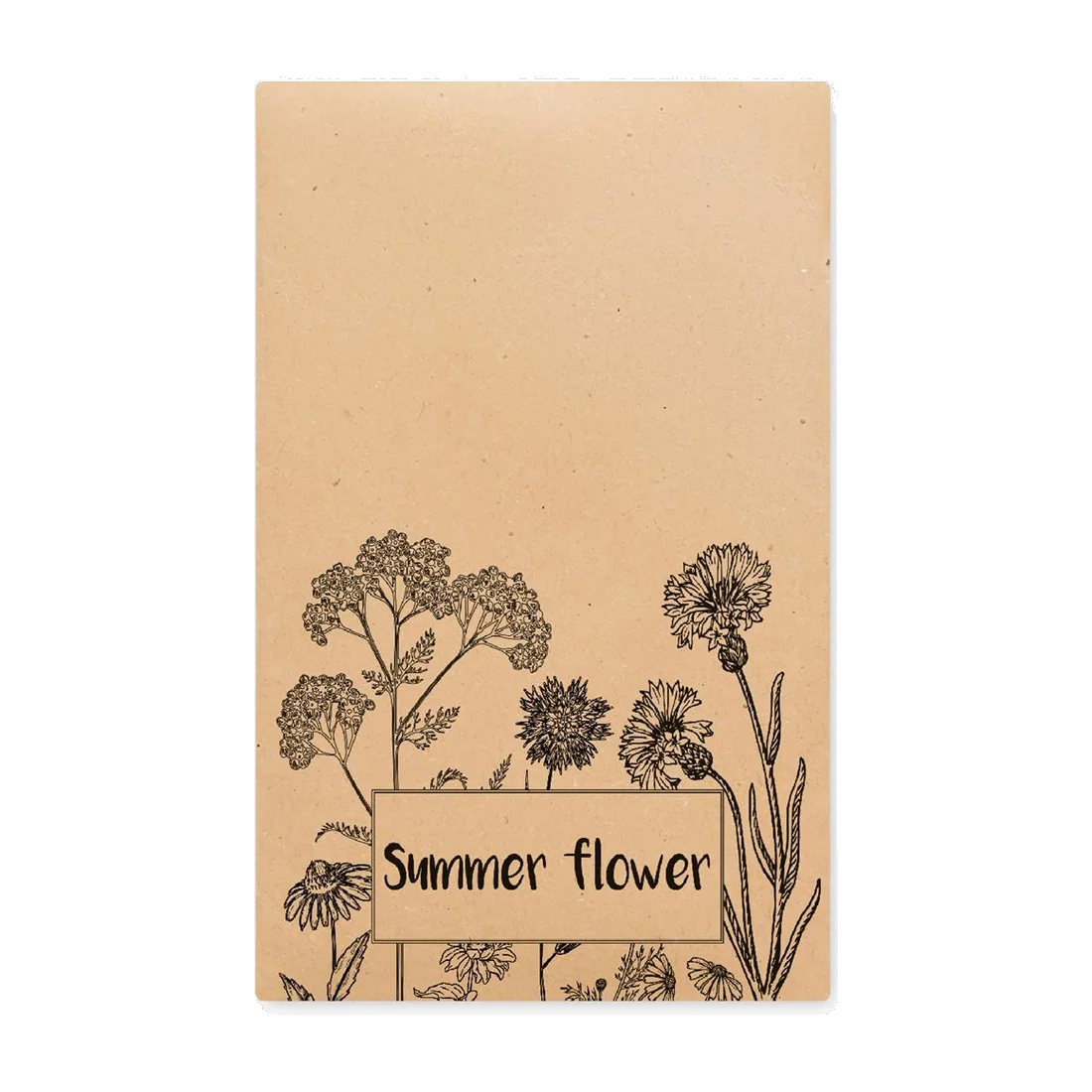 Enveloppe de graines de fleurs sauvages personnalisable Seedlope