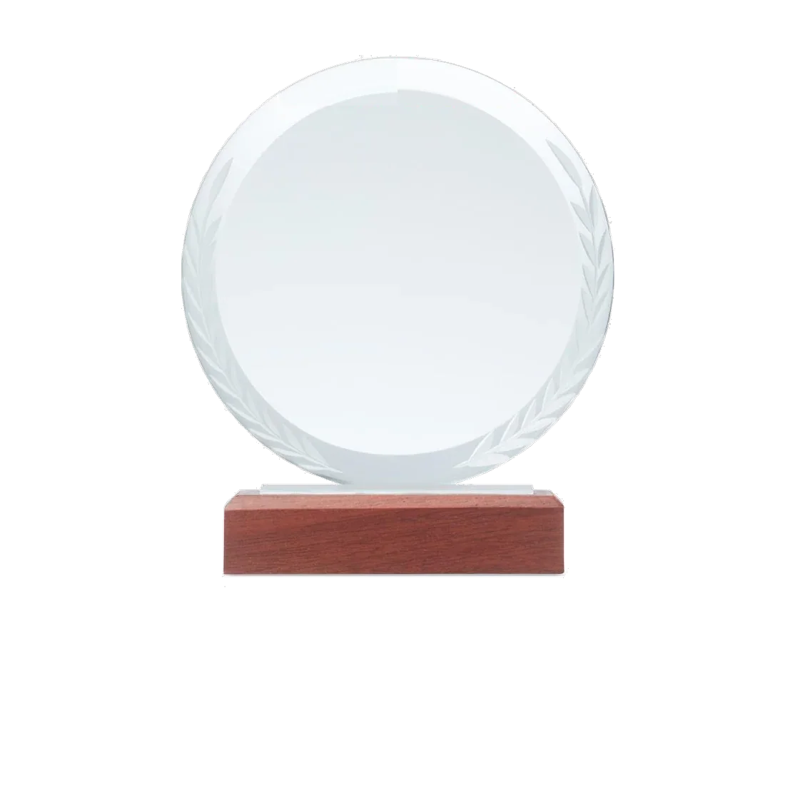 Plaque trophée ronde, customisable – Keen