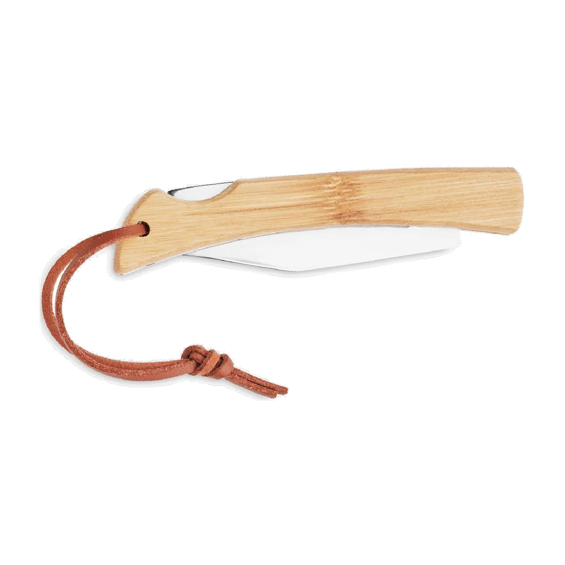 Couteau pliable en bambou, customisable – Mansan