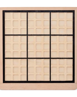Jeu de plateau sudoku en bois personnalisable