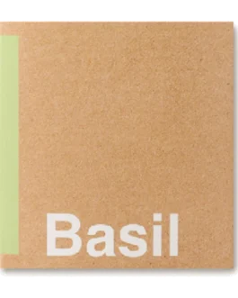Substrat avec graines de basilic personnalisable