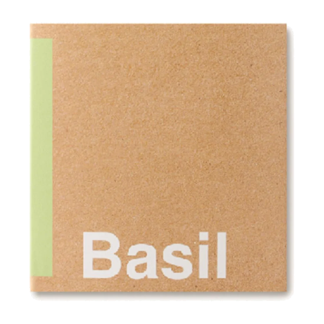 Substrat avec graines de basilic personnalisable