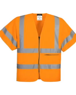 Gilet zippé à demi-manches personnalisable Portwest