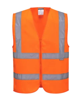 Gilet Hi-Vis avec zip personnalisable Portwest