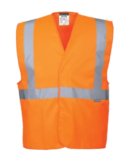 Gilet à bandes et à bretelles Hi-Vis personnalisable Portwest