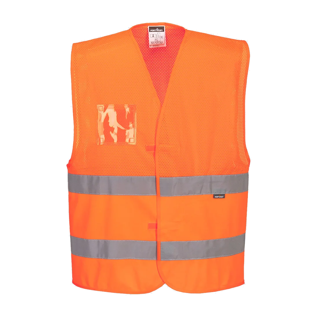 Gilet HV semi-maille personnalisable Portwest