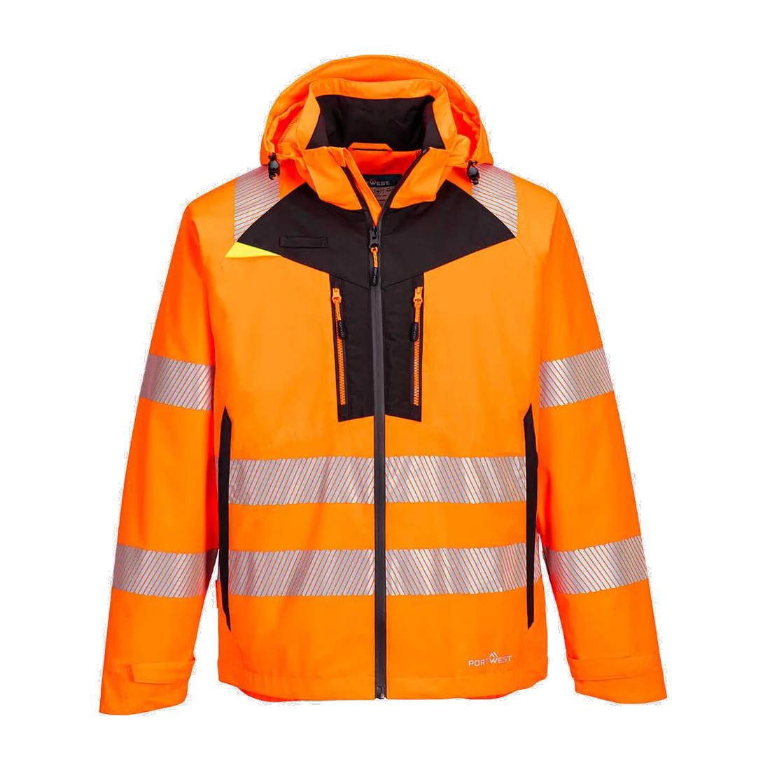 Veste de pluie haute visibilité personnalisable Portwest