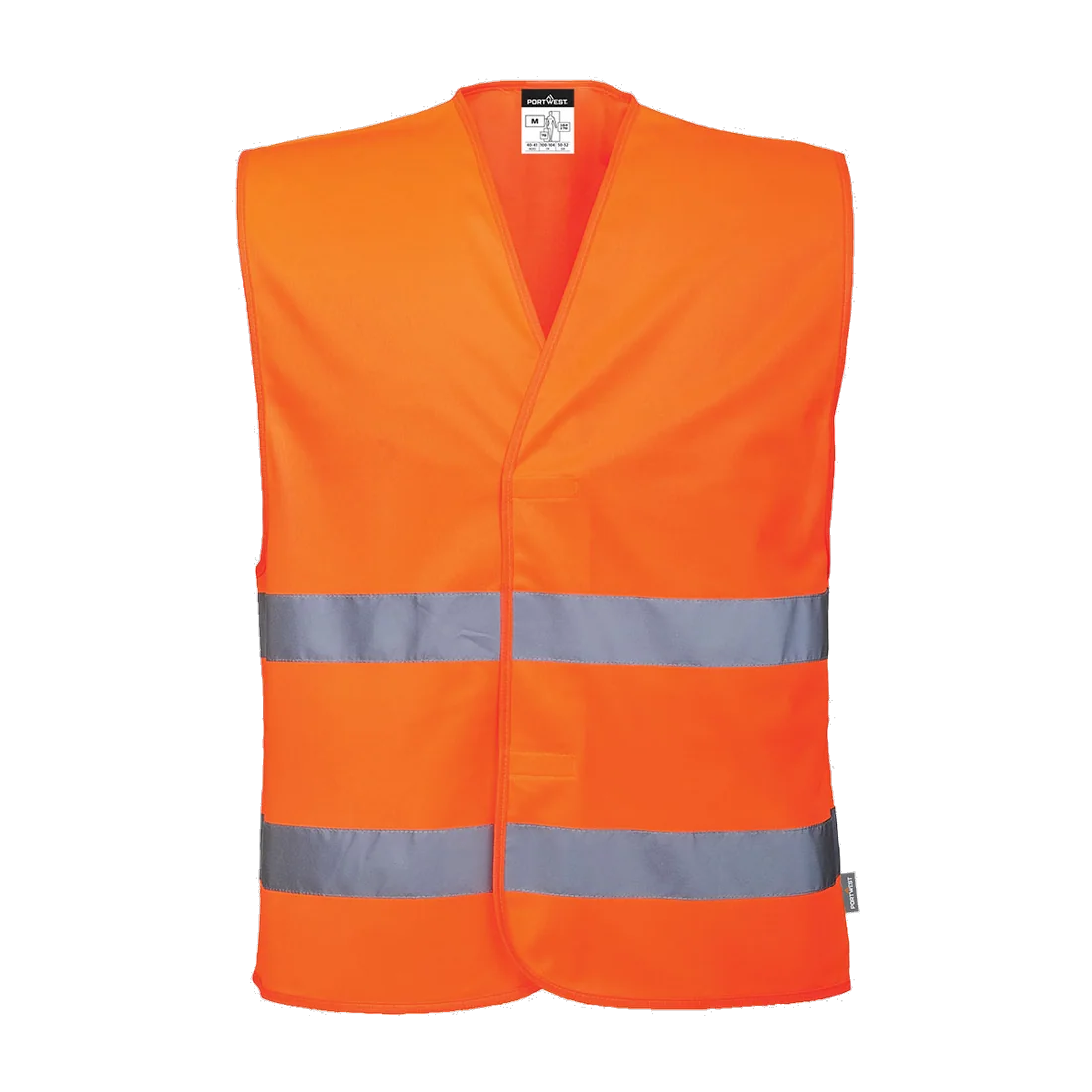 Gilet à deux bandes haute visibilité Essential personnalisable Portwest