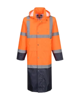 Imperméable HV contrastée 122 cm personnalisable Portwest