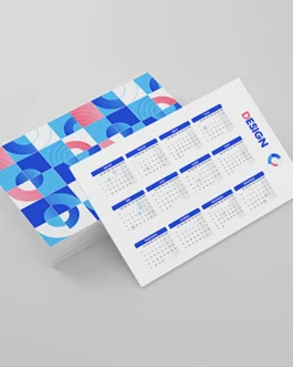 Custom pocket calendar
