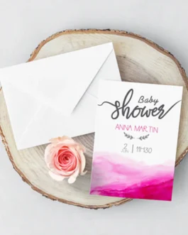 Custom invitation card