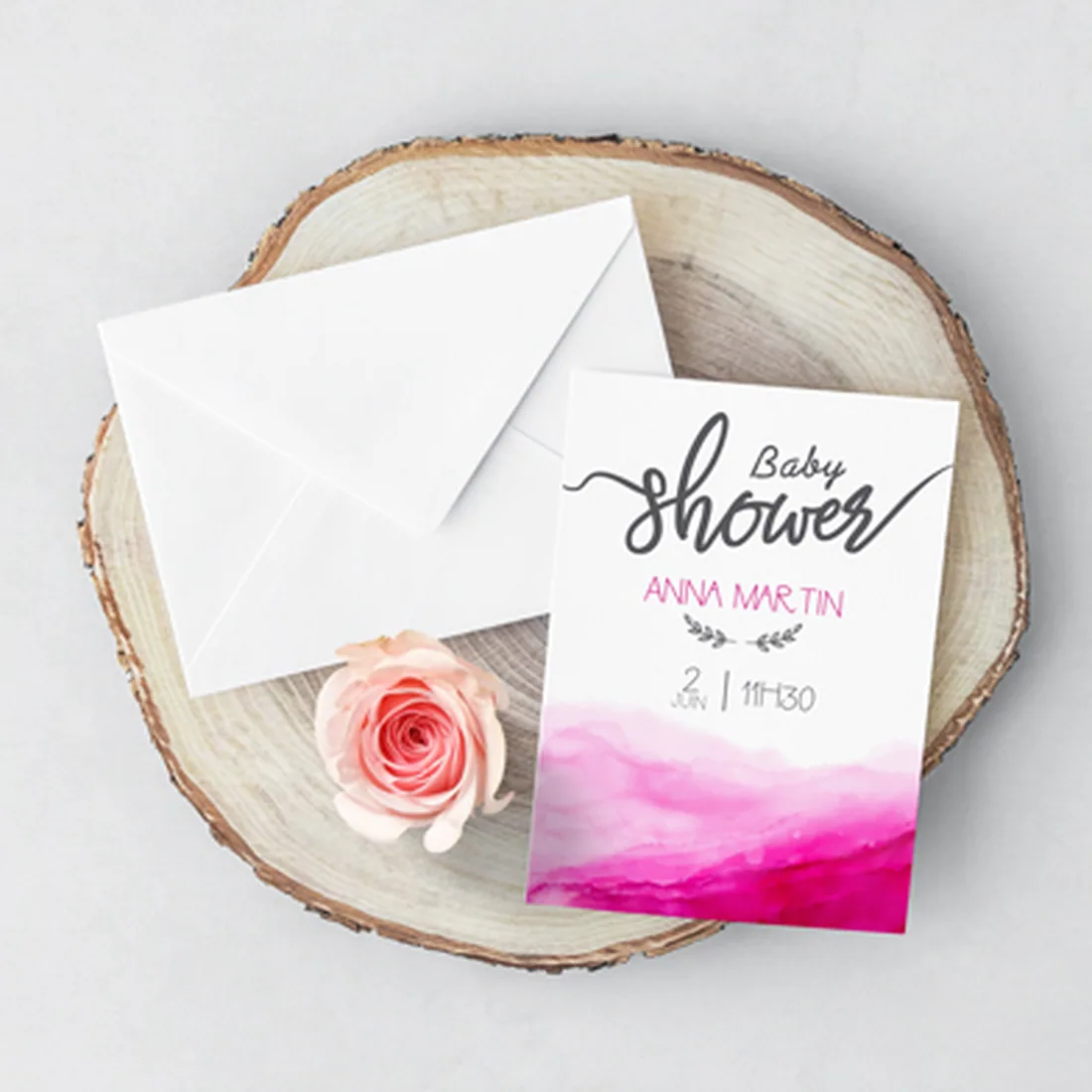 Custom invitation card