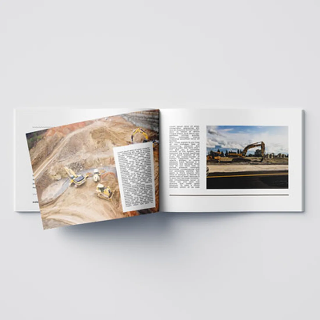 Brochure dos carré collé personnalisée