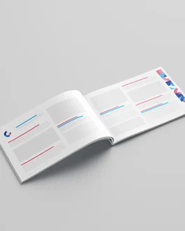 Brochure agrafée personnalisée