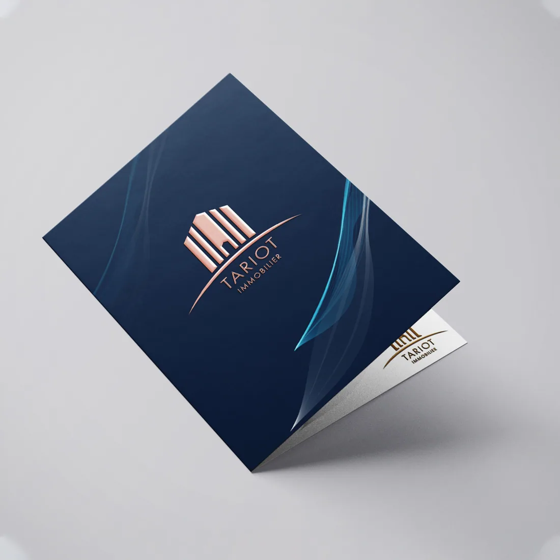 Custom bi-fold leaflet