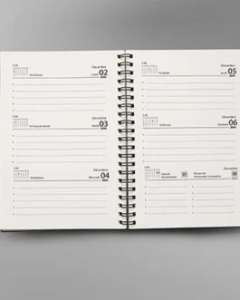 Agenda semainier personnalisé