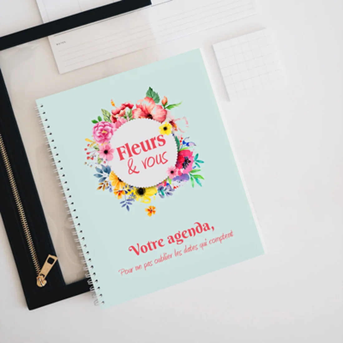 Agenda mensuel personnalisé