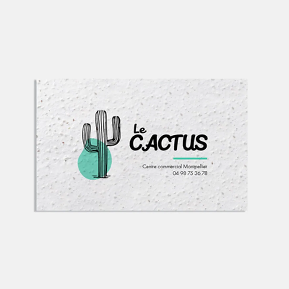Custom classic business card