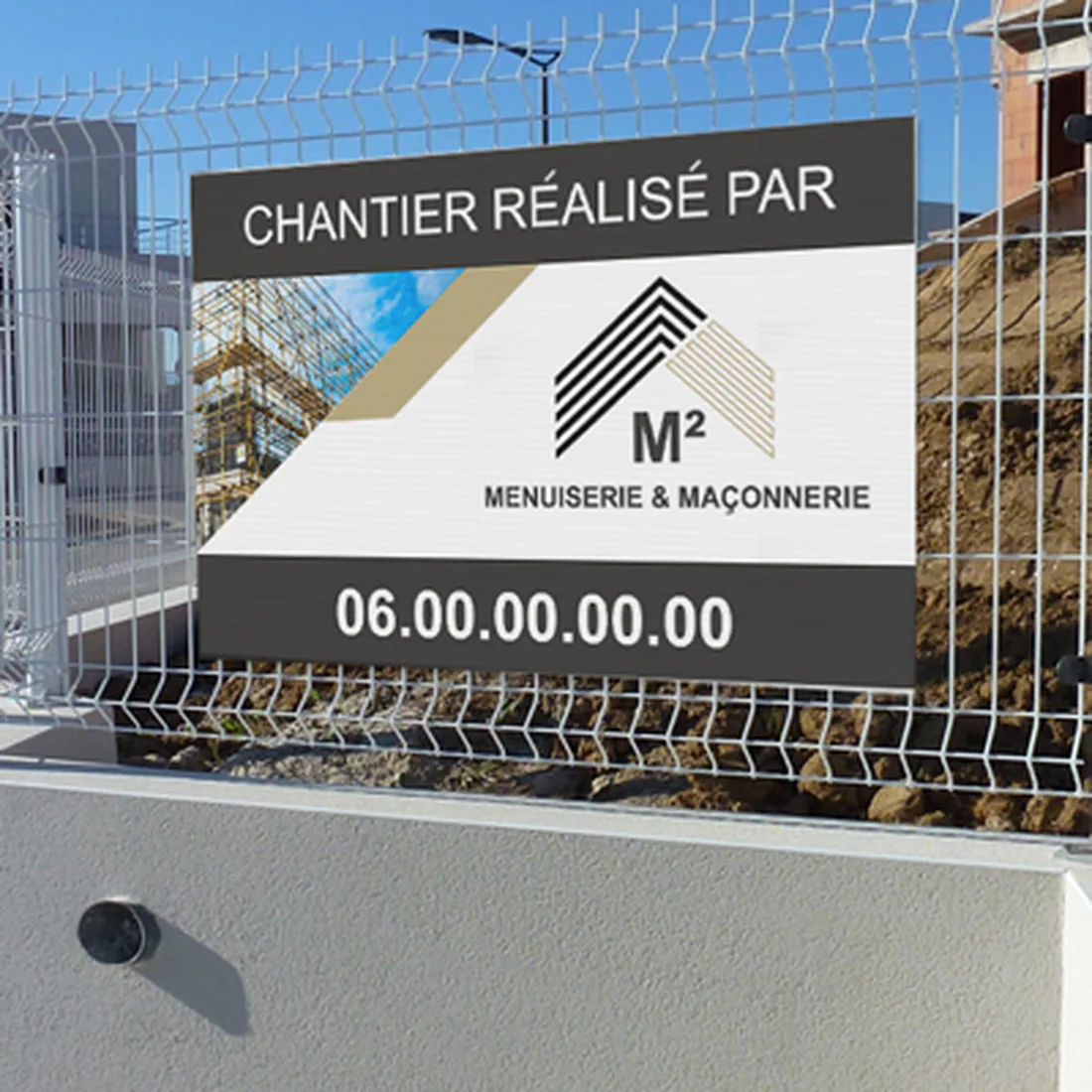 Panneau alvéolaire personnalisé