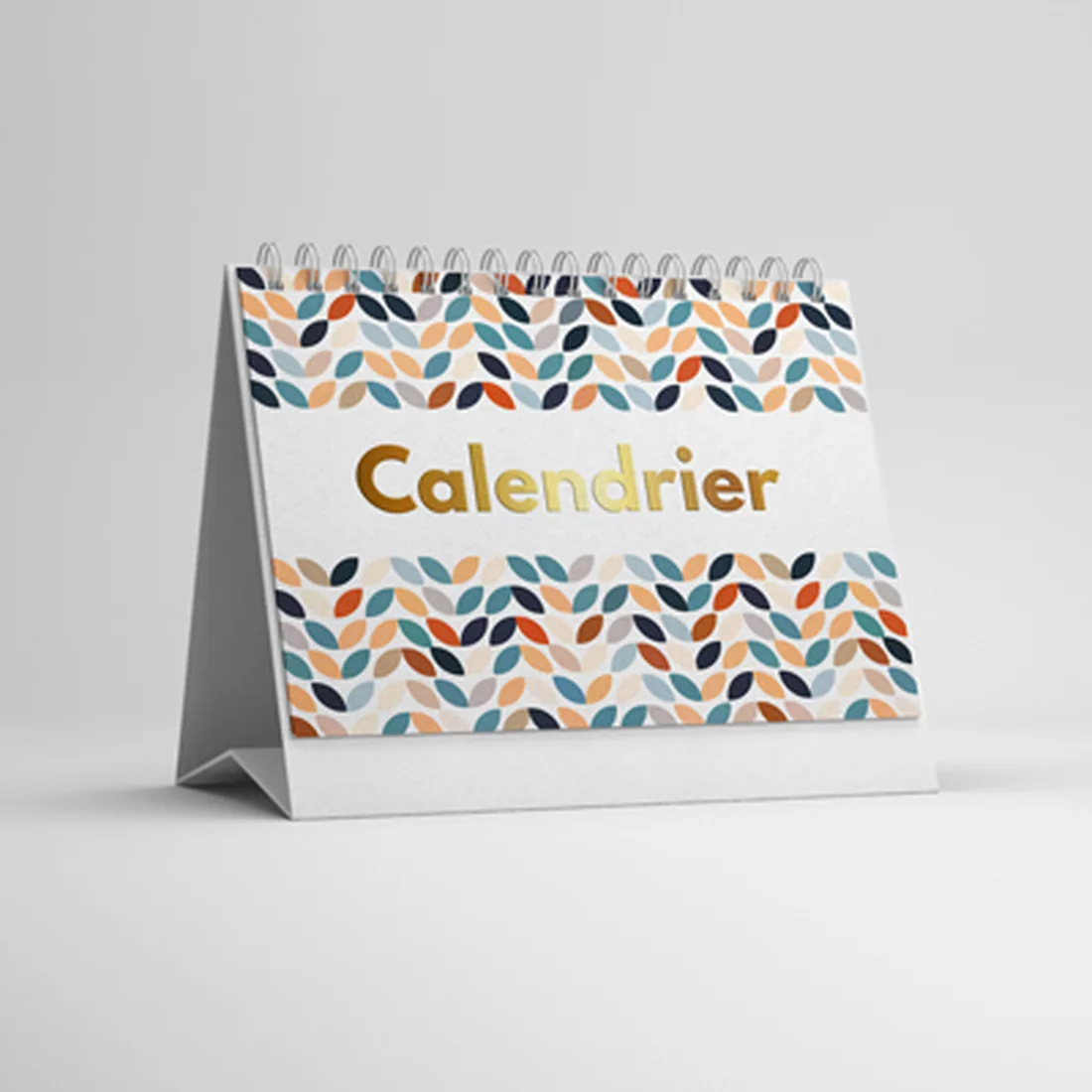 Custom desk calendar