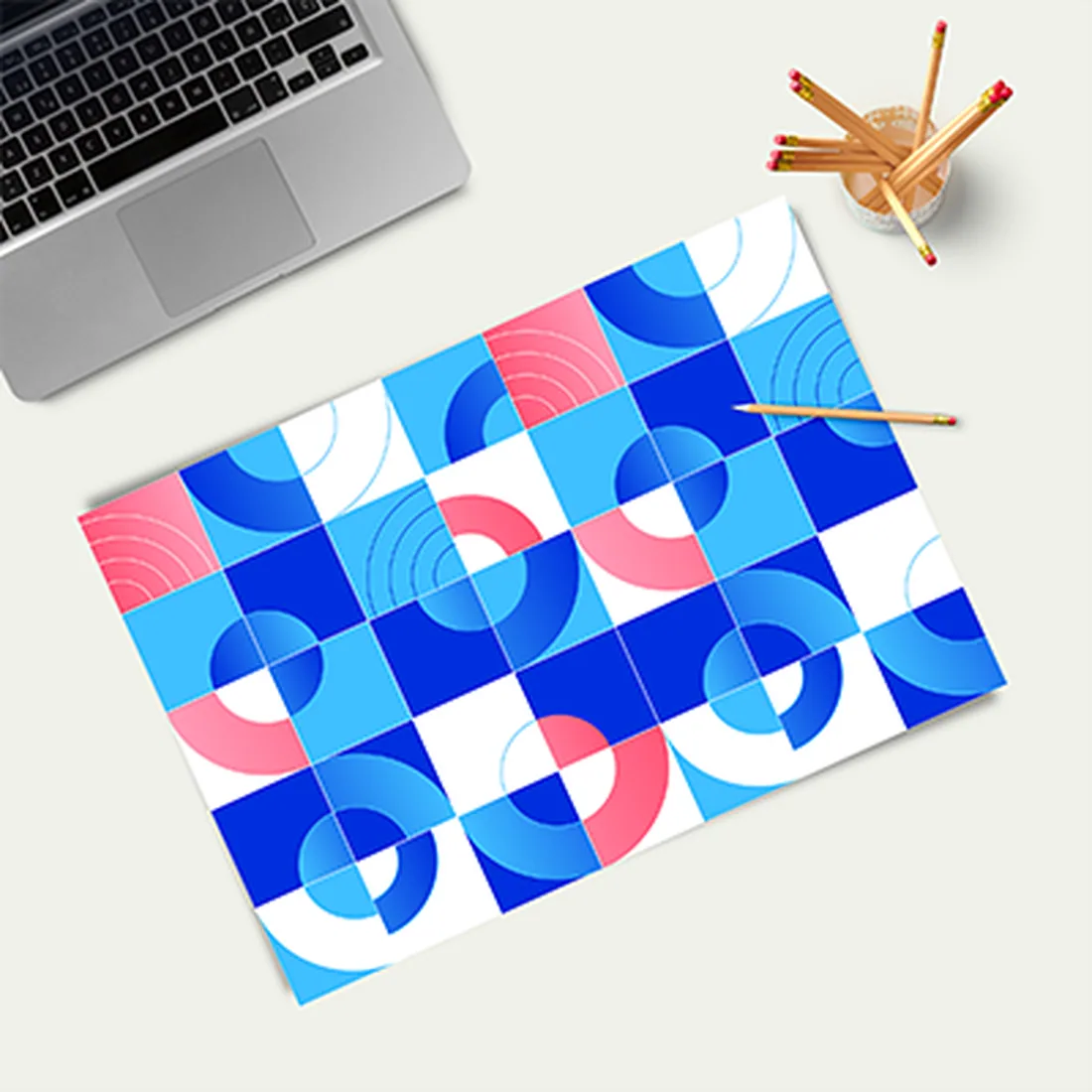 Custom desk pad calendar