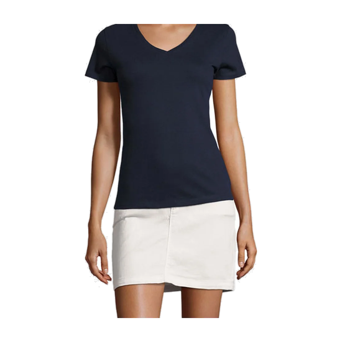 Imperial V-neck women's T-shirt, customisable – Sol's