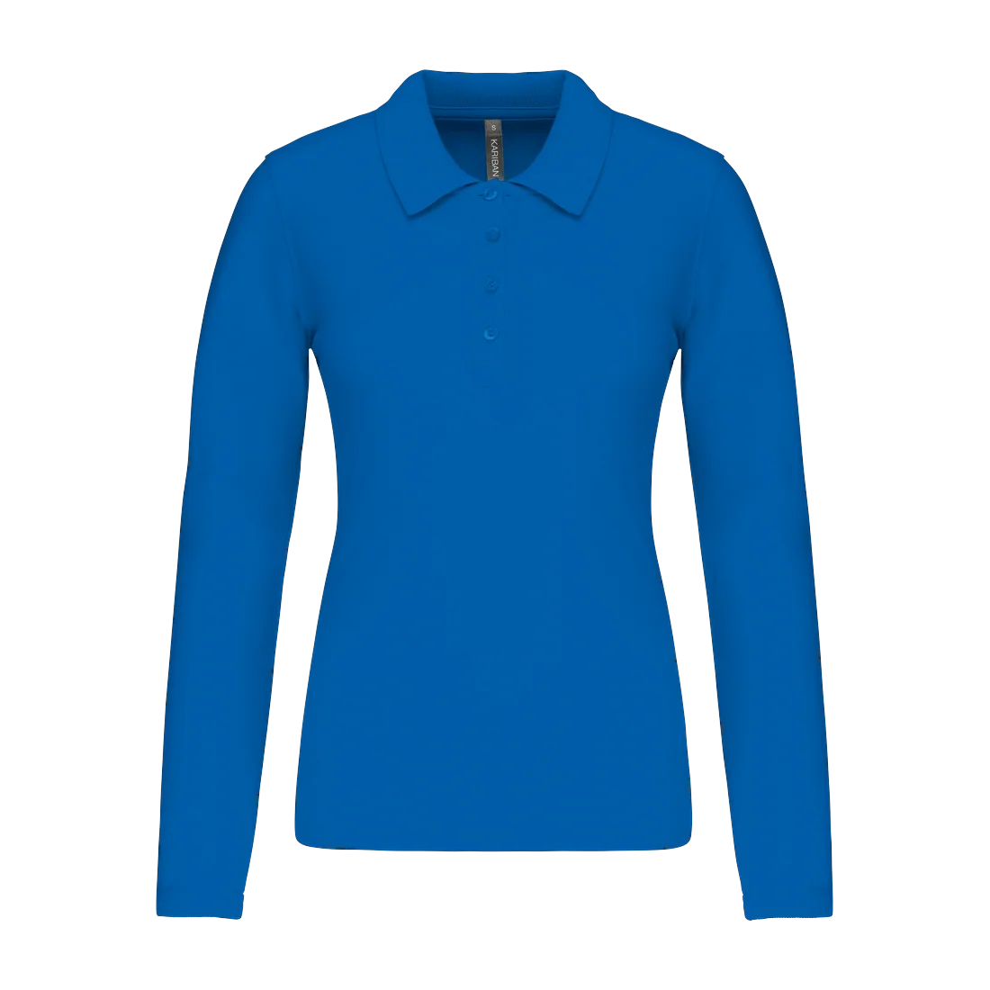 Polo piqué manches longues femme personnalisable Kariban