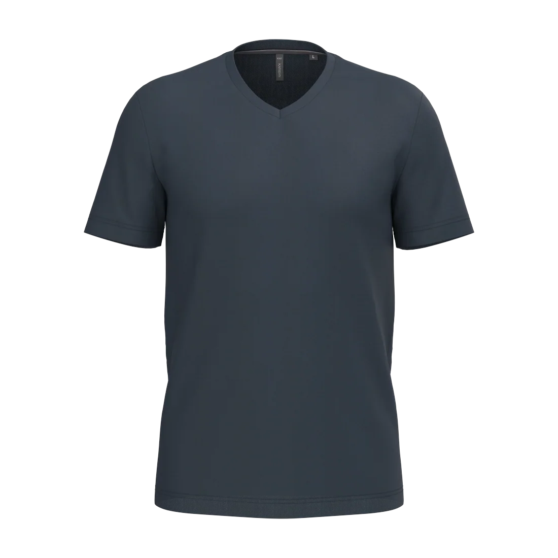 T-shirt col V manches courtes homme personnalisable Kariban