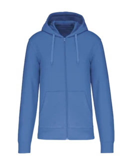 Men's eco-friendly zip-through hoodie, customisable – Kariban