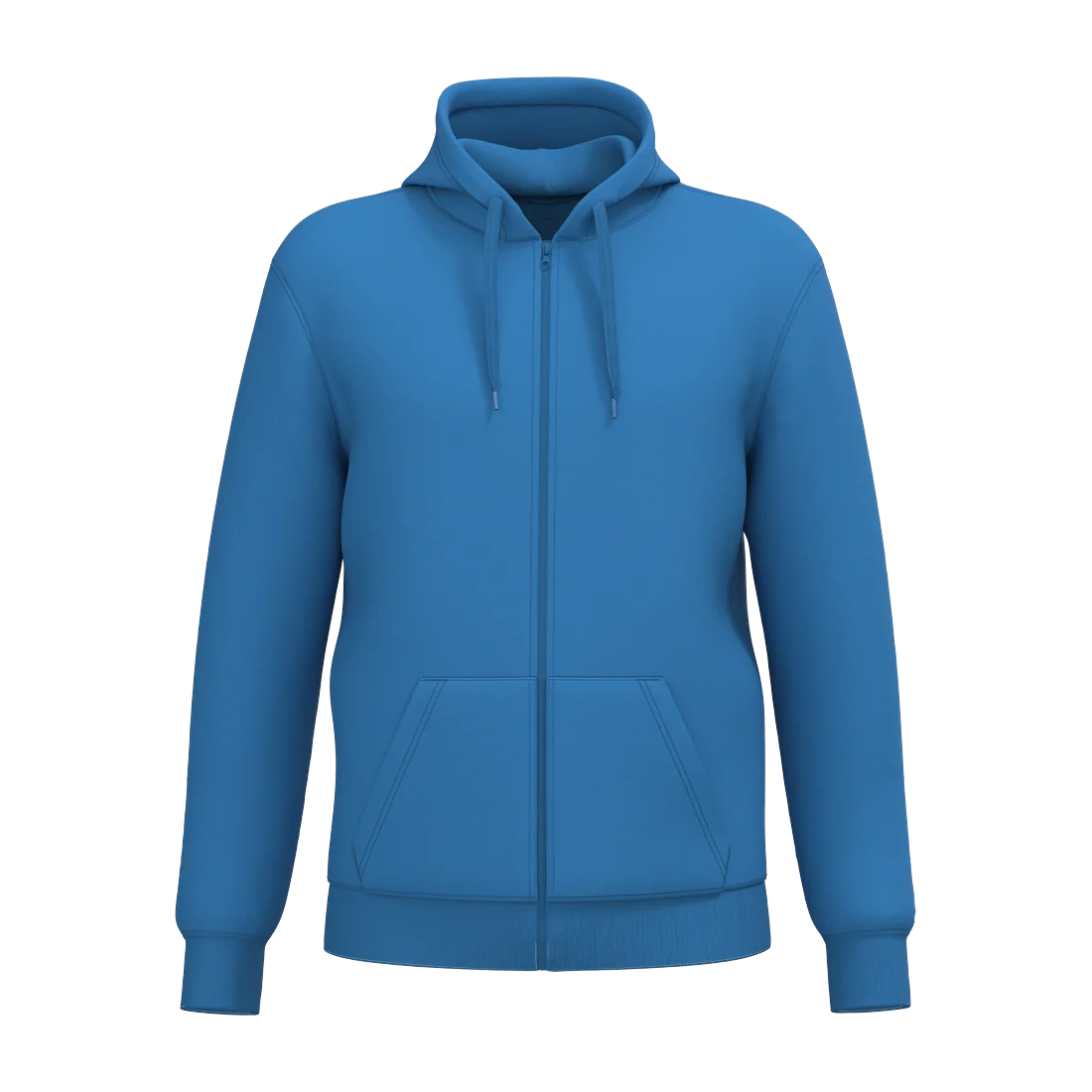 Unisex full zip hoodie, customisable – Kariban